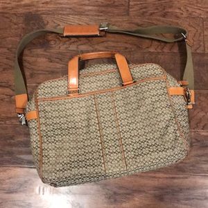Coach laptop bag